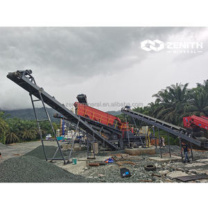 פסולת בנייה ניידת צרור סלע צהרים מכונת גריסה - Product Image 2