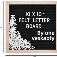 Panneau décoratif moderne personnalisable en bois avec tableau noir en feutre, cadre photo et étagère, pour messages transfrontaliers et signalétique promotionnelle