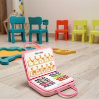 Tableau d'activités Montessori en feutre non tissé, best-seller pour l'éducation précoce et les aides pédagogiques