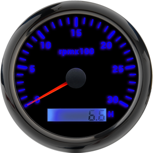 Tachymètre numérique universel 12V 24V <span class=keywords><strong>jauge</strong></span> de régime de moteur à <span class=keywords><strong>essence</strong></span> pour <span class=keywords><strong>moto</strong></span> voiture - Product Image 4