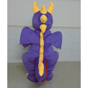 Costume de mascotte de dragon violet <span class=keywords><strong>Masco</strong></span> Nouvel An 2024 pour adulte - Product Image 4