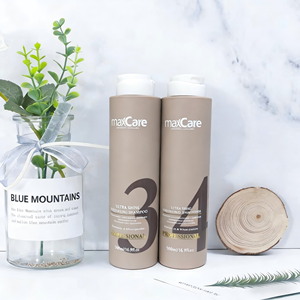 <span class=keywords><strong>Shampooing</strong></span> et après-shampoing à la kératine, à la biotine et au collagène de haute qualité avec formule concentrée lissante et nourrissante OEM - Product Image 3