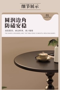 French creative bedside <b>table</b> bedroom side <b>table</b> black simple side <b>table</b> <b>small</b> storage shelf new mini <b>table</b> - Product Image 4