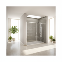 Cabine de douche coulissante de haute qualité, prix d'usine en gros