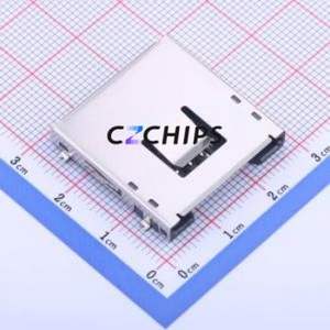 HYCW30-3IN126-260B SD Card / Memory Card Connector SMD Connector Card Holder With 4.3mm - Product Image 1