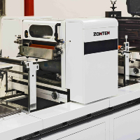Usine Offre Spéciale ZTJ-330 machine d'impression offset intermittente 4 couleurs pour rouleau d'étiquettes
