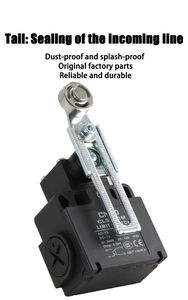 Actuador de émbolo de pasador Superior de Acción a presión CNTD IP65 10A interruptor de límite eléctrico interruptor de enclavamiento de seguridad sin contacto - Product Image 3