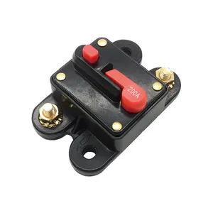 Blade PCB Automotive Panel Mount Gold Plated Cut Out Waterproof Car 40 50 60 70 80 90 100 200A Fuse Box Holder