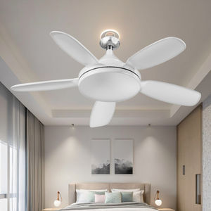 Moderno 32 pulgadas E27 LED Cross-Border ultrafino <span class=keywords><strong>ventilador</strong></span> eléctrico lámpara Control remoto hogar <span class=keywords><strong>faro</strong></span> Panel <span class=keywords><strong>ventilador</strong></span> para dormitorio sala de estar - Product Image 5