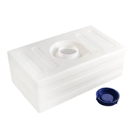 Réservoir d'eau horizontal 100L monté sur voiture pour camping-cars, conteneur d'eau douce en PE épaissi pour camping-cars, bateaux, véhicule de transport diesel, outil