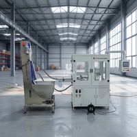 Machine d'assemblage de bouchons entièrement automatique professionnelle pour bouteilles en plastique/contenants de boissons