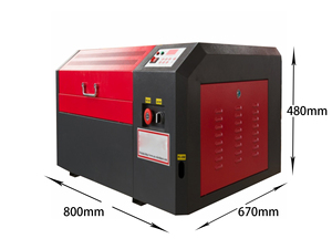 Máquina <span class=keywords><strong>de</strong></span> grabado láser <span class=keywords><strong>de</strong></span> escritorio <span class=keywords><strong>de</strong></span> CO2 portátil 4040 cortador refrigerado por agua para industrias minoristas para papel plástico acrílico MDF <span class=keywords><strong>madera</strong></span> - Product Image 2