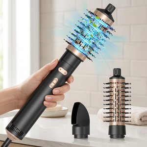 Sèche-cheveux 3 en 1, boucleur automatique multifonctionnel, fer à friser automatique avec sèche-cheveux - Product Image 1
