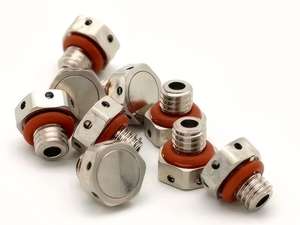 Soupape de respiration étanche en laiton nickelé IP67, équilibrage de pression pour applications gaz - Product Image 4