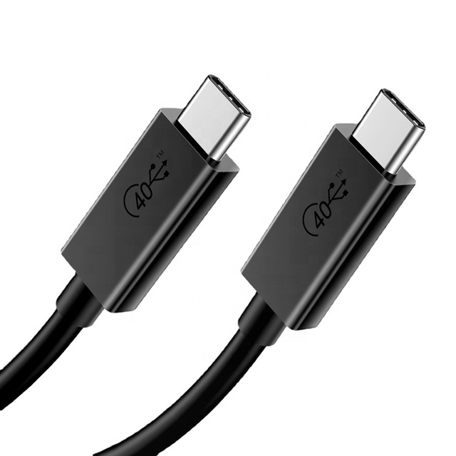 USB4 Type c Compatible With Thunderbolt 3 40Gbps Data Cable 240w 5a/48v Kabel for Macbook Pro