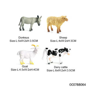 Jouets éducatifs pour enfants, <span class=keywords><strong>animaux</strong></span> <span class=keywords><strong>de</strong></span> <span class=keywords><strong>la</strong></span> <span class=keywords><strong>ferme</strong></span>, mini figurines d'<span class=keywords><strong>animaux</strong></span> <span class=keywords><strong>de</strong></span> <span class=keywords><strong>la</strong></span> <span class=keywords><strong>ferme</strong></span> assorties - Product Image 3