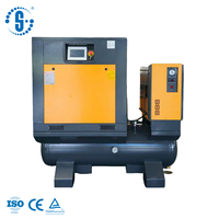 Compresseur à vis intégré 4 en 1 CM4-007, fonctionnement facile pour les petites entreprises, OEM/ODM disponible