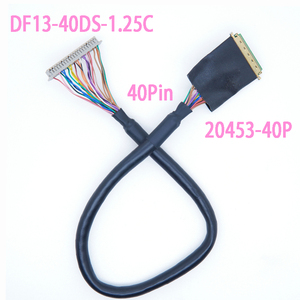 0.5mm~1.25mm 피치 40핀 어댑터 케이블 20453-40P~DF13-40DS-1.25C 의료 및 노트북 장비용 - Product Image 1