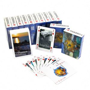 Custom Logo Multi-Color Baloot Advertising Poker Deck Paper <b>Playing</b> <b>Cards</b> Designed for Education Printed Technique - Product Image 1