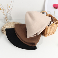 Sombreros de Pescador de Estilo Simple, Sombreros de Pescador Casuales de Alta Calidad con Logotipo Personalizado, Sombreros de Pescador de Lana a la Moda para Mujer
