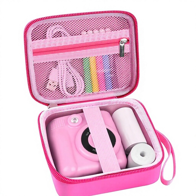 Factory Custom Hard Shell Eva Case for Kids Instant Print Camera Shockproof Travel Storage Bag Box Pouch