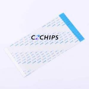 FFC-1.0-50-100-B-4-8 FFC Cable (Flexible Flat Cable) P=1mm Connector 50P 1mm 0.3mm Reverse - Product Image 1