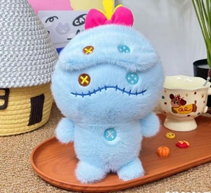 Peluches en gros super douces de moutons et d'animaux avec rembourrage en coton PP, jouets lestés miniatures de 21 cm pour distributeurs automatiques - Product Image 6