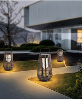 Luces solares de jardín de grado IP65 para exteriores, impermeable, LED, hogar, pasillo, parque, Villa, jardín, paisaje, iluminación, lámpara de césped
