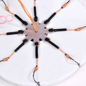 Hameçons Aohu Flip Hook avec tube en caoutchouc anti-emmêlement pour la pêche en eau douce au fond - Product Image 1