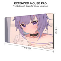 Tapis de souris personnalisé Anime Sexy XXL grand tapis de souris de jeu 30x80 cm