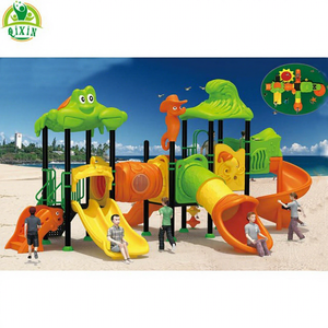Tobogán Infantil de Animales Marinos Azul para Parque Infantil, Productos de Juego para Niños - Product Image 4