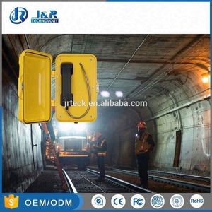 <span class=keywords><strong>Telefono</strong></span> industriale resistente alle intemperie con tastiera completa in lega di alluminio resistente alla corrosione per ferrovie e centrali elettriche - Product Image 4