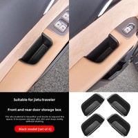 Pour kits intérieurs de voiture JETOUR Traveler Shanyi T2 : Boîte de rangement ABS modifiée avec couvercle de poignée de porte et fonction de protection