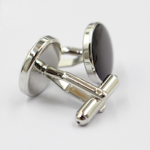 Kim loại trống tie clip và Khuy măng sét Cuff liên kết tùy chỉnh cá nhân số lượng lớn biểu tượng tùy chỉnh Khuy măng sét cho nam giới trống Khuy măng sét sang trọng - Product Image 5