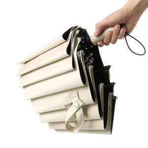 Sunny And Rainy Umbrella 48 Rib Automatic Opening Fiber Ribs For Travel Adults Unisex UV Protection - Product Image 5