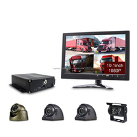 Système de caméra d'usine 4CH 720/1080P carte SD MDVR enregistreur de véhicule camion Bus MDVR ensemble DVR Mobile