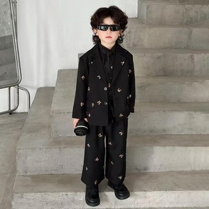 <span class=keywords><strong>Completo</strong></span> da Bambino - Nuovo Stile Autunno 2026, Abito da Cerimonia per Bambini, Vestito da Damigella, <span class=keywords><strong>Completo</strong></span> per Esibizioni, <span class=keywords><strong>Elegante</strong></span> - Product Image 3