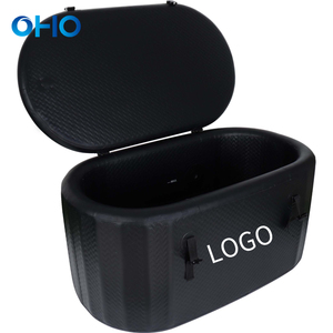 OHO Portable Steam Sauna <strong>Tent</strong> With Steamer Combo Inflatable Dropstitch Ice Bath Cold Plunge <strong>Tub</strong> - Product Image 2