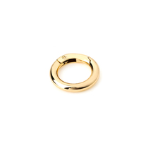 Accessoires de mode en gros : Anneaux à ressort métalliques en alliage de zinc de 20 mm, 24 mm, 60 mm, boucles en O pour sacs