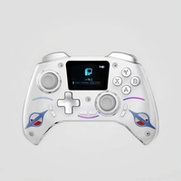 Manette de jeu multifonctionnelle à commande intelligente, design antichoc avec vibration pour jeux sur grand écran PC et Android