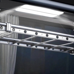 Intelligent electric lifting clothes drying rack balcony folding household invisible clothes drying pole - Product Image 3