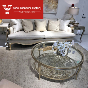 Sofá de Tela de Madera Maciza Estilo Americano, Sofá Moderno de Lujo Ligero, Estilo Europeo <span class=keywords><strong>Simple</strong></span>, Muebles de Sala de Estar de Alta Gama para Villa - Product Image 2