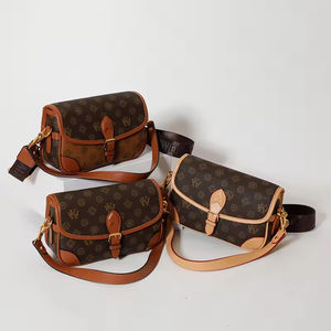 Sac à main décontracté de luxe de haute qualité, de marque de créateur, à bandoulière unique, en cuir PU imperméable, à fermeture ouverte, portable, sac à bandoulière - Product Image 6