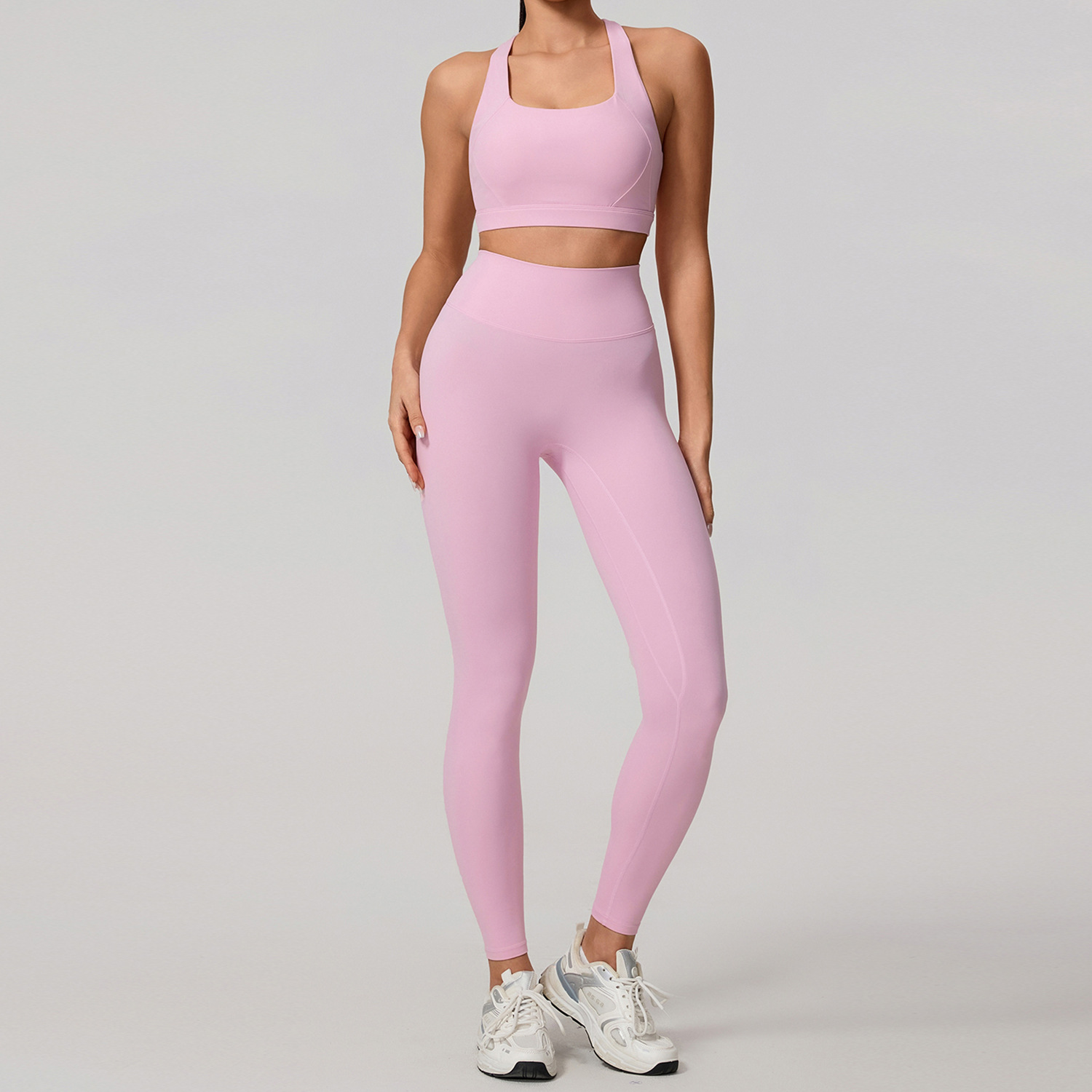 pink white