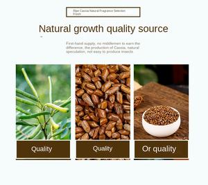 Biji Cassia kering FD mentah kualitas tinggi bahan Herbal 500g untuk pembuatan teh es atau panas - Product Image 6