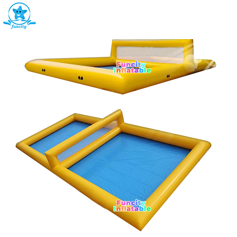 Outdoor Inflatable Volleyball Pool Inflatable Sport Games Inflatable Water Volleyball Filed  For Sport