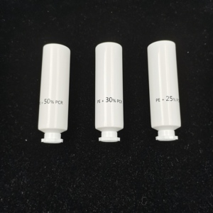 Wholesale Plastic Ivory White Tube Cosmetics 50ml PCR Plastic Tubes For Hand Cream