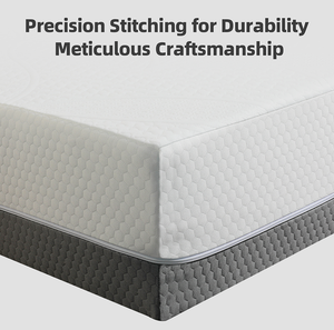 Colchón de Espuma Queen de 10 Pulgadas, Hecho en Guangdong, 25 cm de Grosor, Perforado con Gel, Diseño Moderno de 7 Zonas, Ajustable, Compatible con Camas - Product Image 3