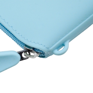 Pochette de maquillage imperméable personnalisée avec logo imprimé, trousse de toilette portable, sacs de beauté en silicone pour porte-monnaie - Product Image 3