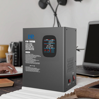 KEBO monophasé KWA 500VA régulateur de tension automatique cuivre mural complet affichage LED Type de courant alternatif